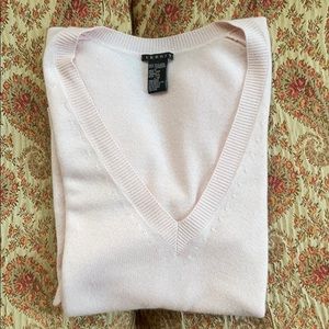 Baby pink theory sweater